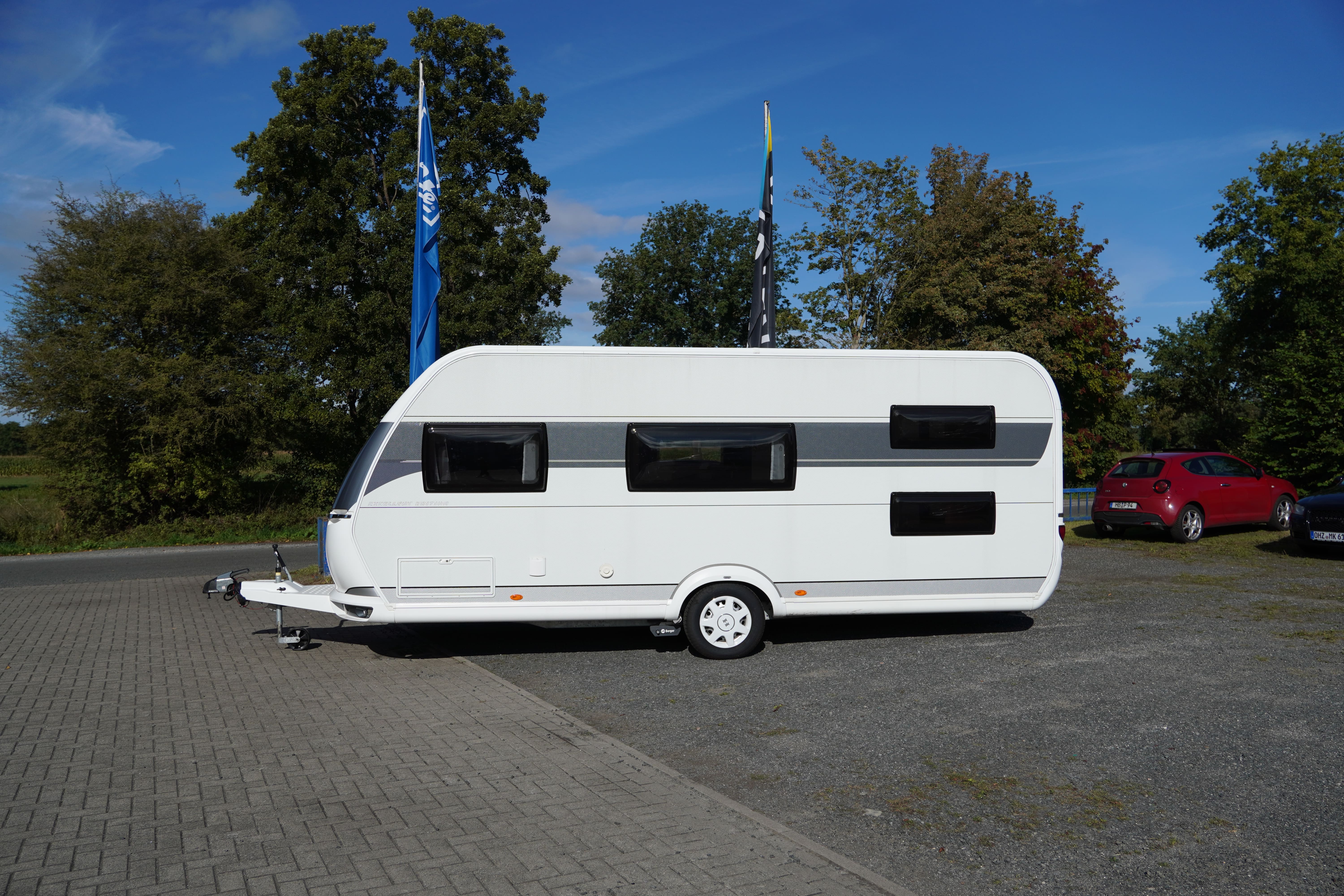 Wohnwagen Außenansicht